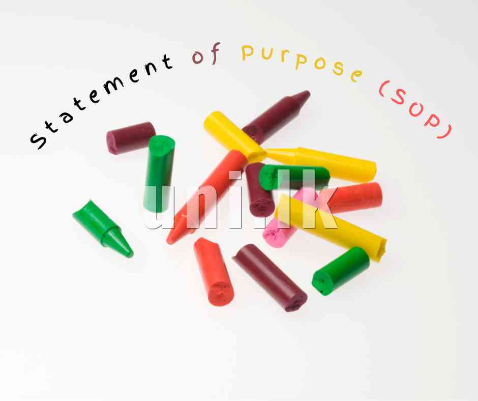 SOP Statement of Purpose and Admission Essays Assisting