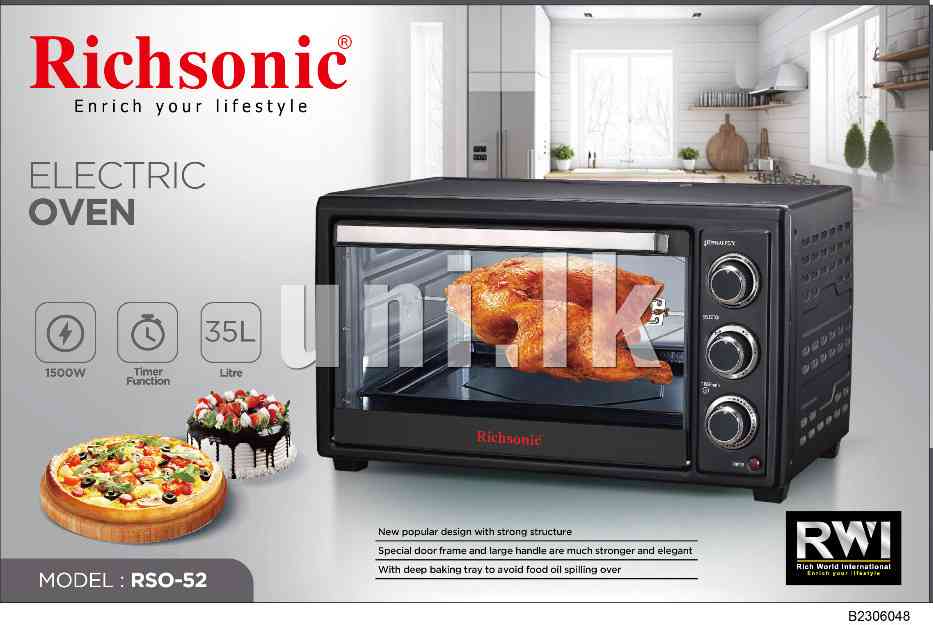 Richsonic Electric Oven 35L