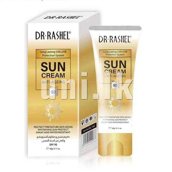 Dr Rashel Anti Aging Sun Cream SPF 90 60g for Youthful Radiant Skin