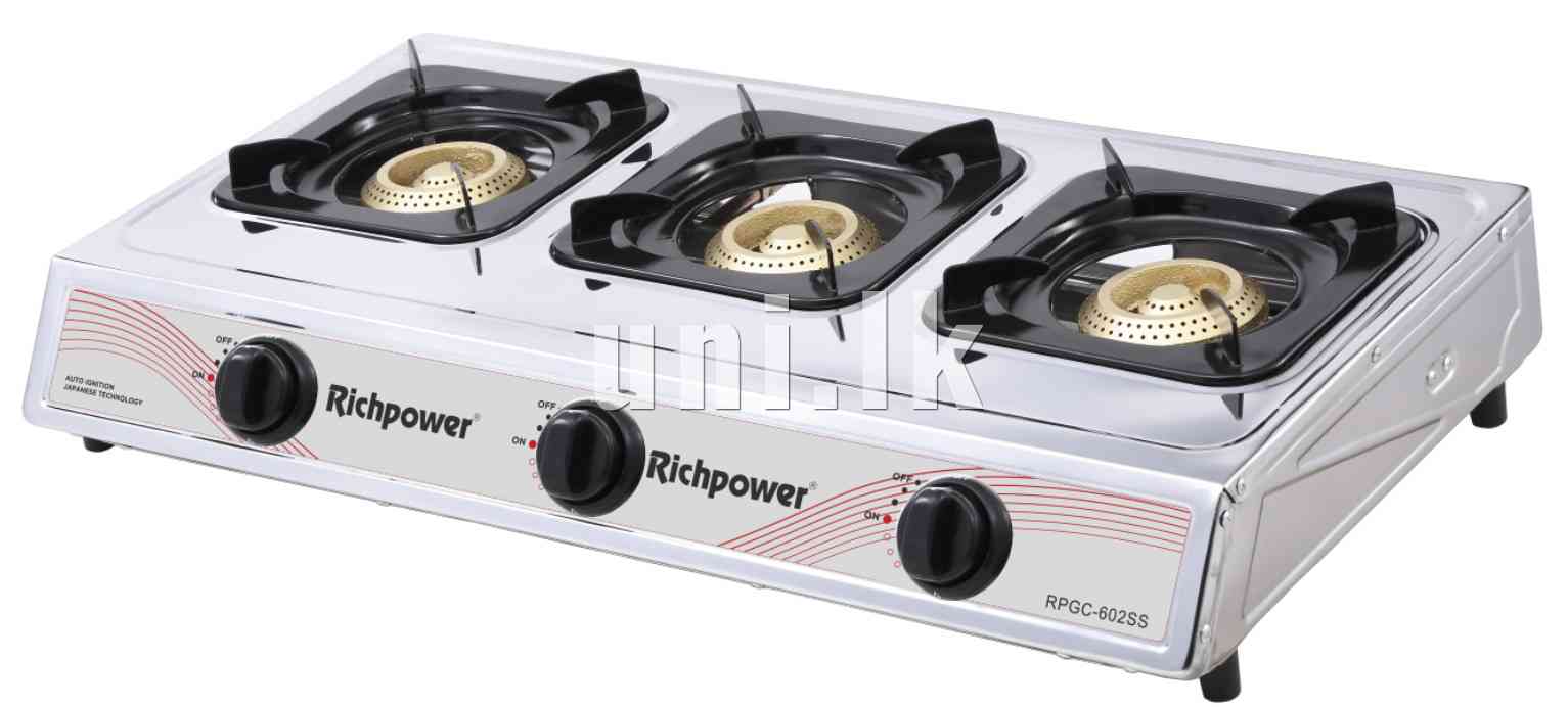 Gas Cooker 3 Burner