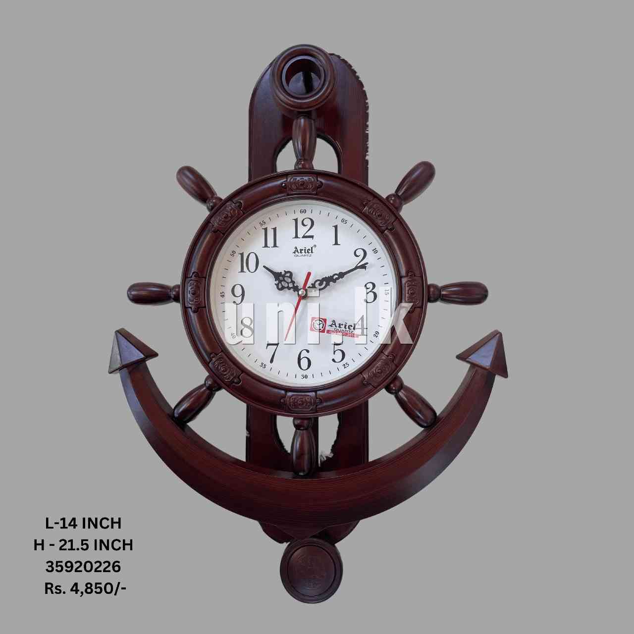 Ariel A2 Wall Clock Timeless Elegance for Your Home