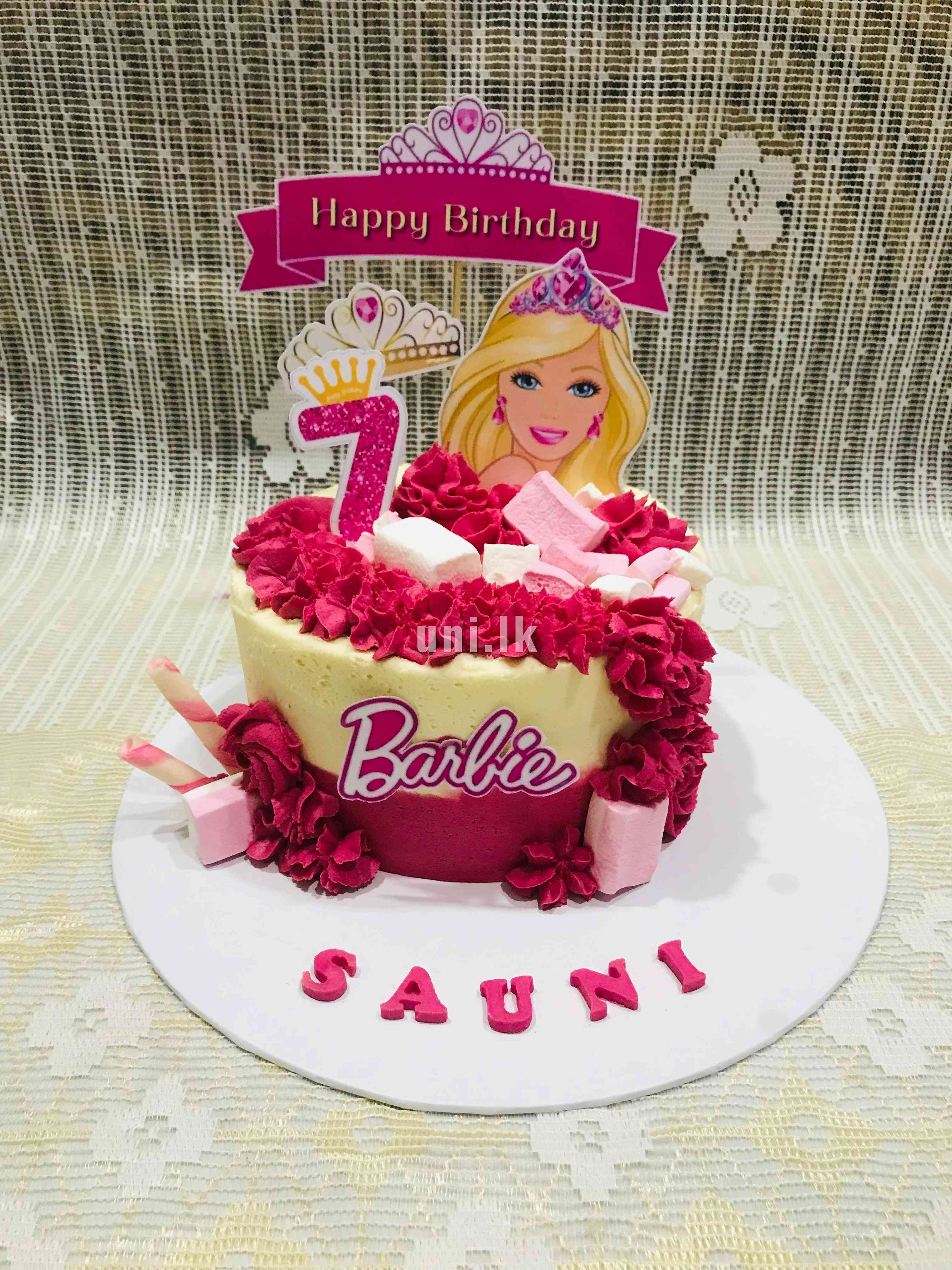 CAKE BY HIRU BABY GIRL DESING CAKE